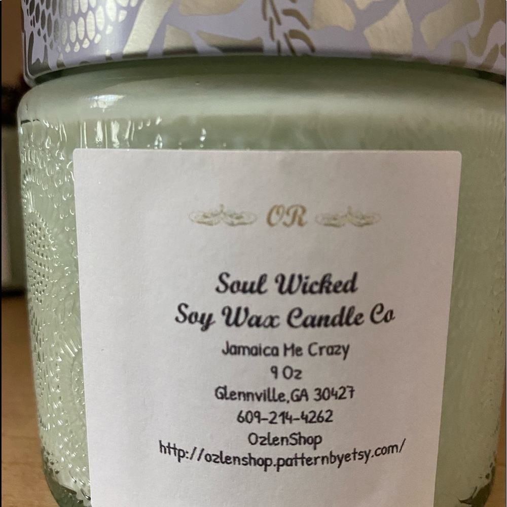 Jamaica Me Crazy Soy Wax Candle